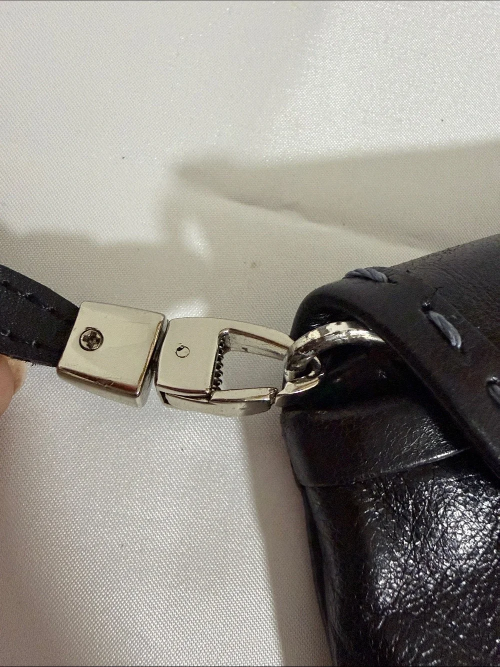 Brighton black leather